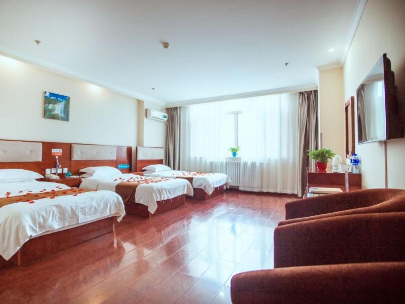 Greentree Inn Hebei Zhangjiakou Zhangbei Caoyuantian Rd Zhangku Avenue Express Hotel Exterior foto