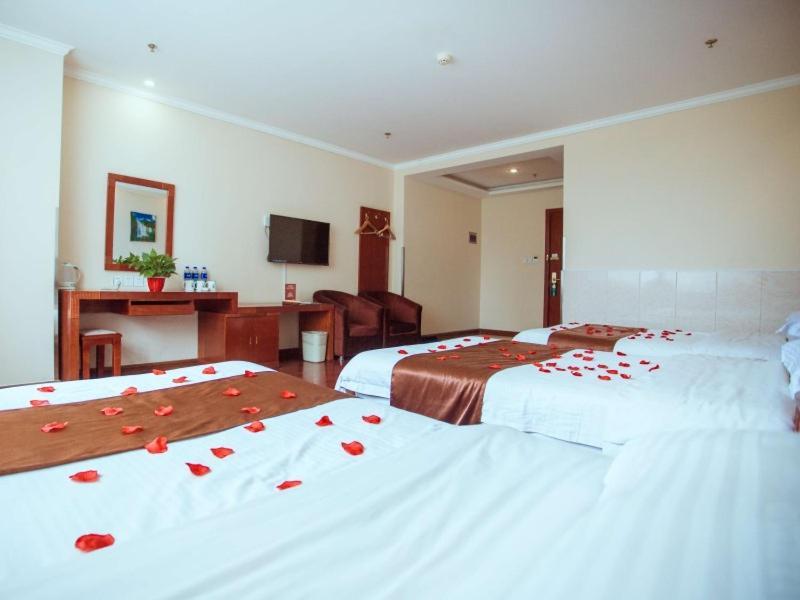 Greentree Inn Hebei Zhangjiakou Zhangbei Caoyuantian Rd Zhangku Avenue Express Hotel Exterior foto